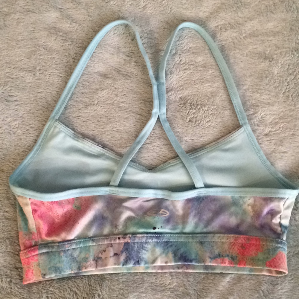 Colorful Compression Sports Bra - Picture 2 of 4